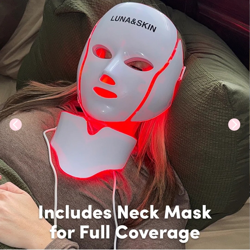 White LED Face & Neck Mask